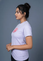 women stylish t shirt lavender bestie goals graphic design