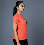 women stylish t shirt coral chic graphic design