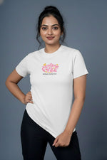 white printed t shirt for women everyday wear