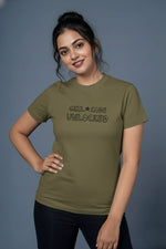 women stylish t shirt olive girl code graphic design