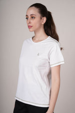 women plain t shirt white comfortable everyday style