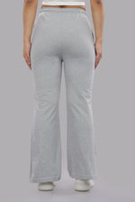 women grey track pants casual wear styling