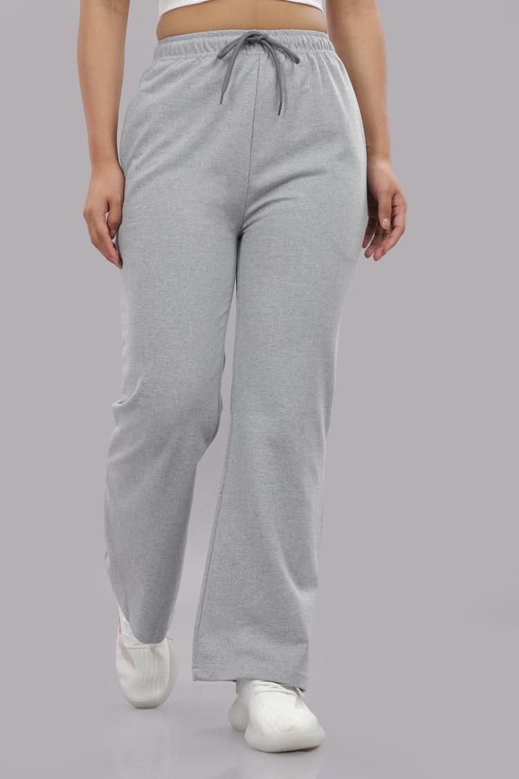 Outlaws women grey track pants lightweight front