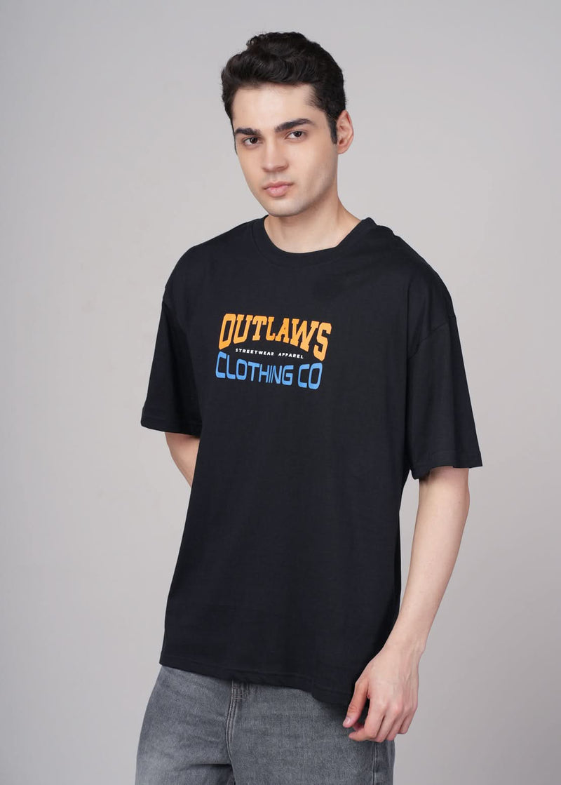 Men's Outlaws Graphic T-Shirt by Outlaws Fashion featuring bold graphic design on soft cotton fabric.