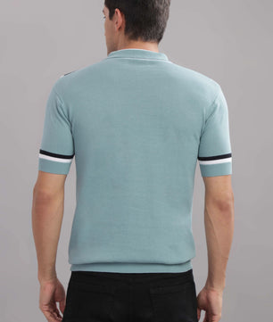 premium men polo t shirt cotton knit slim fit style
